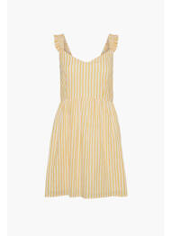 Rochie scurtă galben VERO MODA femeie