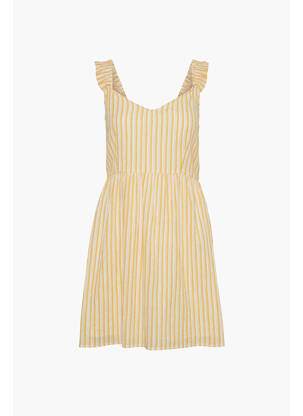 Rochie scurtă galben VERO MODA femeie