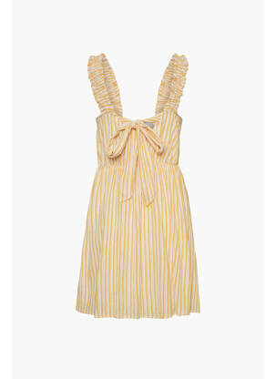 Rochie scurtă galben VERO MODA femeie