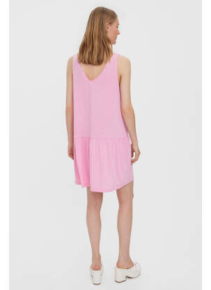 Rochie scurtă roz VERO MODA femeie