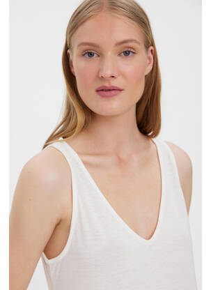 Rochie scurtă alb VERO MODA femeie