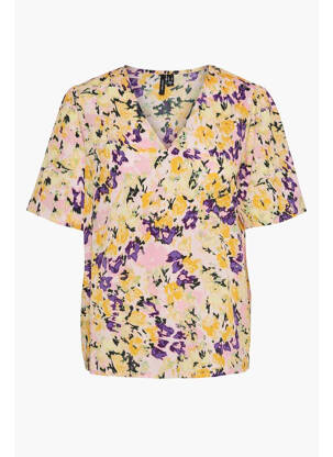 Cămașă roz VERO MODA femeie