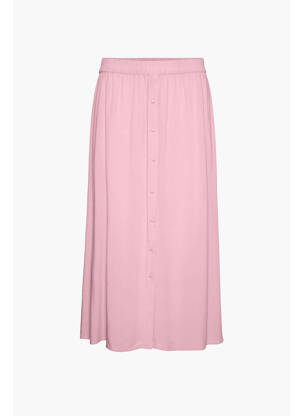 Fustă midi roz VERO MODA femeie