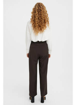 Pantalon chino maro VERO MODA femeie