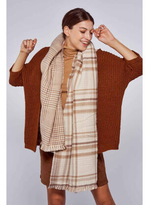 Eșarfă bej TOM TAILOR femeie