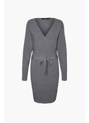 Rochie midi gri VERO MODA femeie
