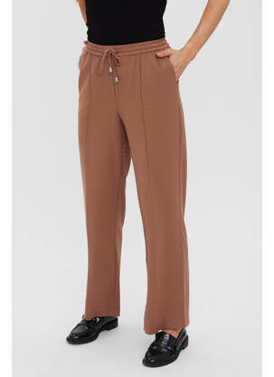 Pantalon drept maro VERO MODA femeie
