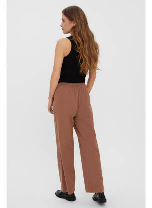 Pantalon drept maro VERO MODA femeie