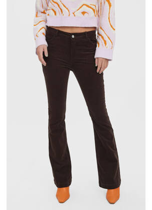 Pantalon evazat maro VERO MODA femeie