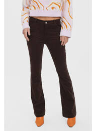 Pantalon evazat maro VERO MODA femeie