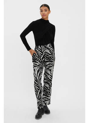 Pantalon evazat negru VERO MODA femeie