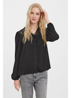 Cămașă negru VERO MODA femeie