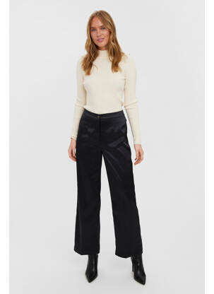 Pantalon evazat negru VERO MODA femeie