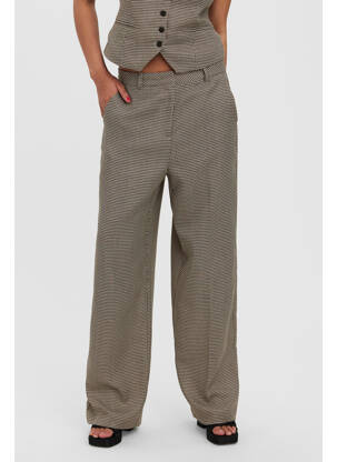Pantalon chino maro VERO MODA femeie