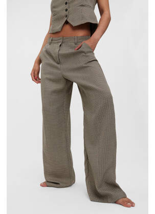 Pantalon chino maro VERO MODA femeie