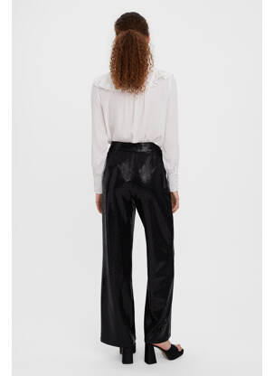 Pantalon larg negru VERO MODA femeie