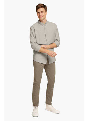 Pantalon chino bej TOM TAILOR bărbat
