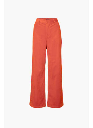 Pantalon larg roșu VERO MODA femme
