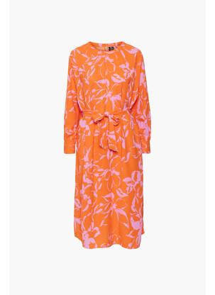 Rochie lungă portocalie VERO MODA femeie