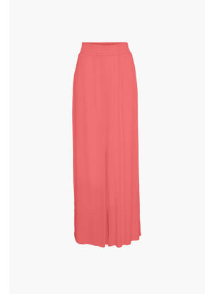 Pantalon evazat roz VERO MODA femeie