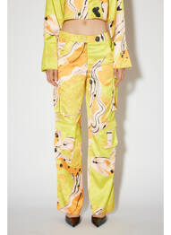 Pantalon chino galben SOMETHING NEW femme