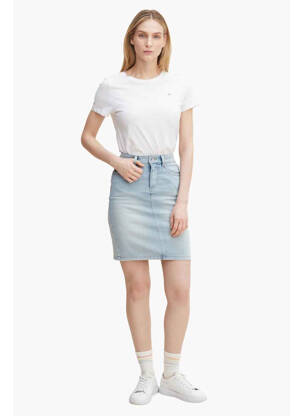 Fustă scurtă albastru TOM TAILOR femeie