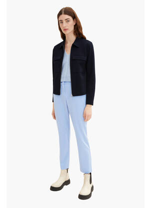 Pantalon chino albastru TOM TAILOR femeie