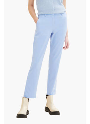 Pantalon chino albastru TOM TAILOR femeie
