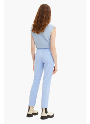 Pantalon chino albastru TOM TAILOR femeie