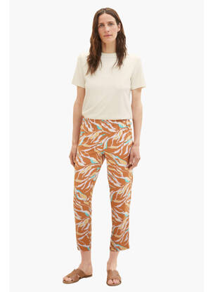 Pantalon chino maro TOM TAILOR femeie