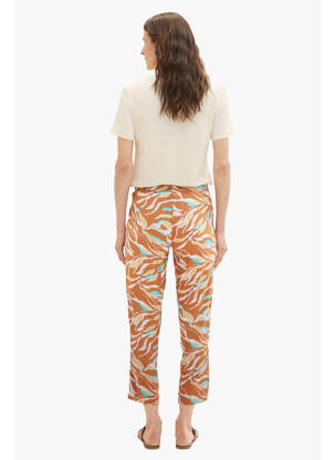 Pantalon chino maro TOM TAILOR femeie