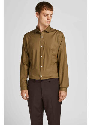 Cămașă cu mâneci lungi verde JACK & JONES bărbat