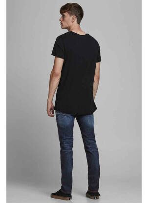 Blugi cu croială slim albastru JACK & JONES bărbat