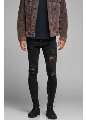 Blugi skinny negru JACK & JONES bărbat
