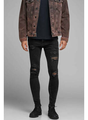 Blugi skinny negru JACK & JONES bărbat