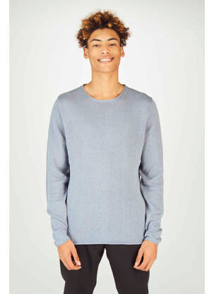 Pulover albastru JACK & JONES bărbat