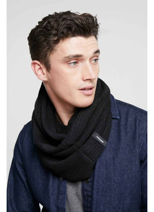 Guler / eșarfă de gât negru JACK & JONES bărbat