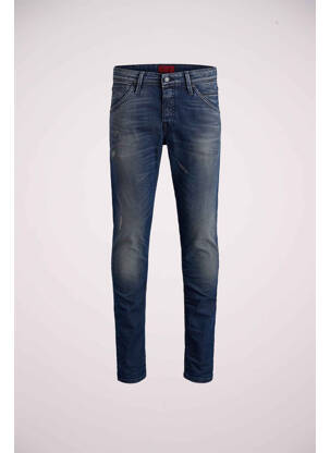 Blugi cu croială slim albastru JACK & JONES bărbat