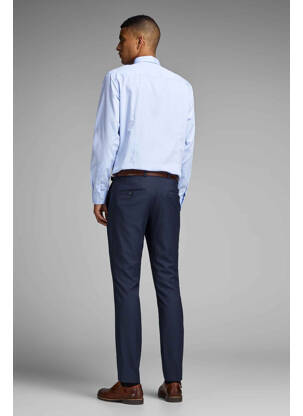 Pantalon slim albastru JACK & JONES bărbat