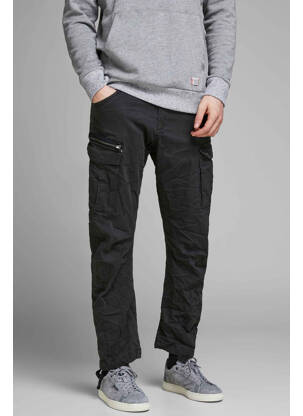 Pantalon cargo negru JACK & JONES bărbat