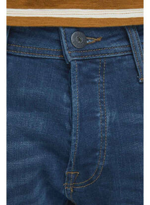Blugi cu croială slim albastru JACK & JONES bărbat