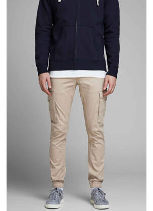 Pantalon cargo bej JACK & JONES bărbat