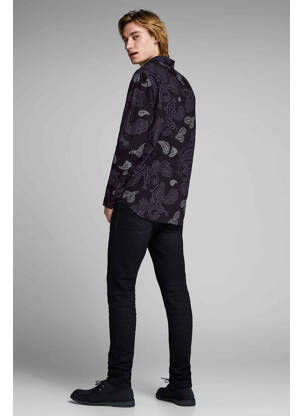 Cămașă cu mâneci lungi negru JACK & JONES bărbat