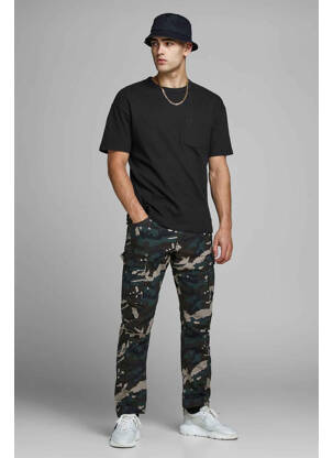 Tricou negru JACK & JONES bărbat