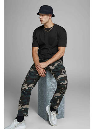 Tricou negru JACK & JONES bărbat