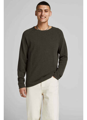 Pulover verde JACK & JONES bărbat