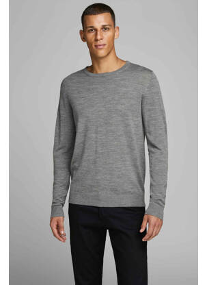 Pulover gri JACK & JONES bărbat