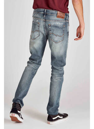 Blugi cu croială slim albastru JACK & JONES bărbat