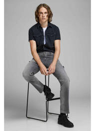 Blugi cu croială dreaptă negru JACK & JONES bărbat
