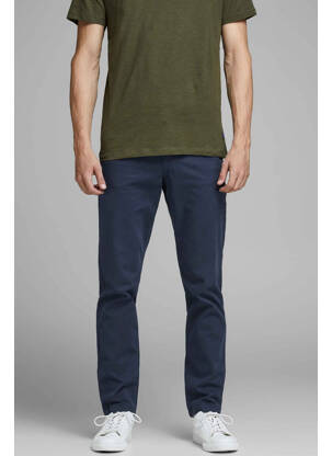 Pantalon chino albastru JACK & JONES bărbat